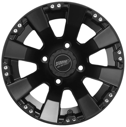 Sedona Spyder ATV Wheel - Black [12x7] 4x110 -47mm [570-1141]