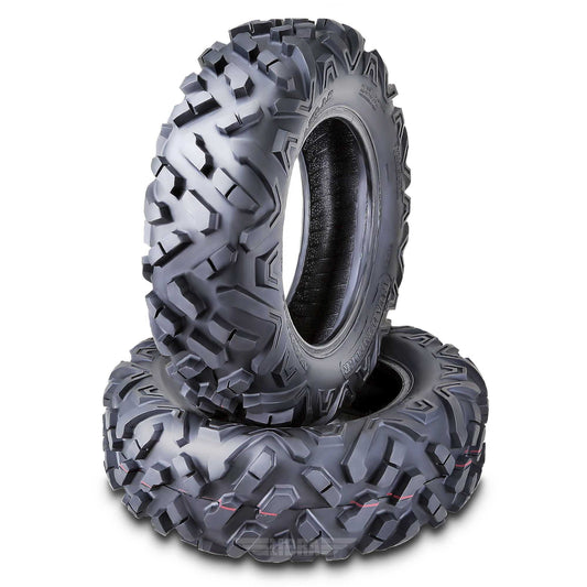 Set 2 Roadguider ATV UTV Tires 25x8-12 25x8x12 6PR