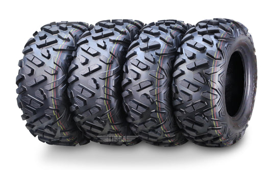 Set 2 WANDA ATV Front Tires Set 23x7-10 for 95-98 Polaris Magnum 2x4