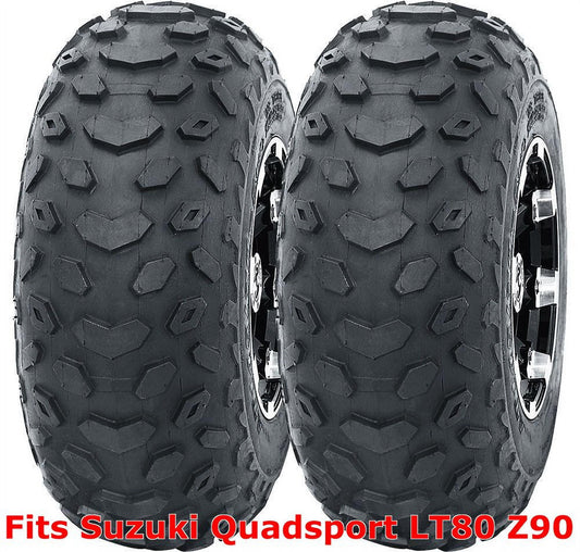 Set 2 WANDA ATV tires 19x7-8 19x7x8 Suzuki Quadsport LT80 Z90 P330