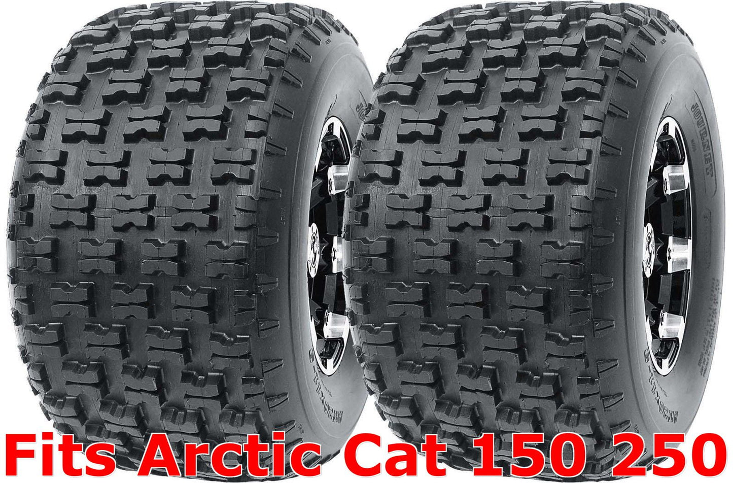 Set 2 WANDA Sport ATV Tires 22x10-10 Arctic Cat 150 250 Rear P336