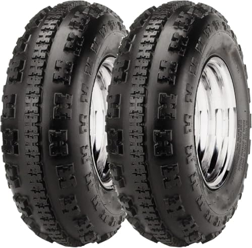 Set of 2 ATV Tires All-Terrain Tires 21x7-10 4PR ATV UTV Trail Sand Mud Off-Road Tires Tubeless