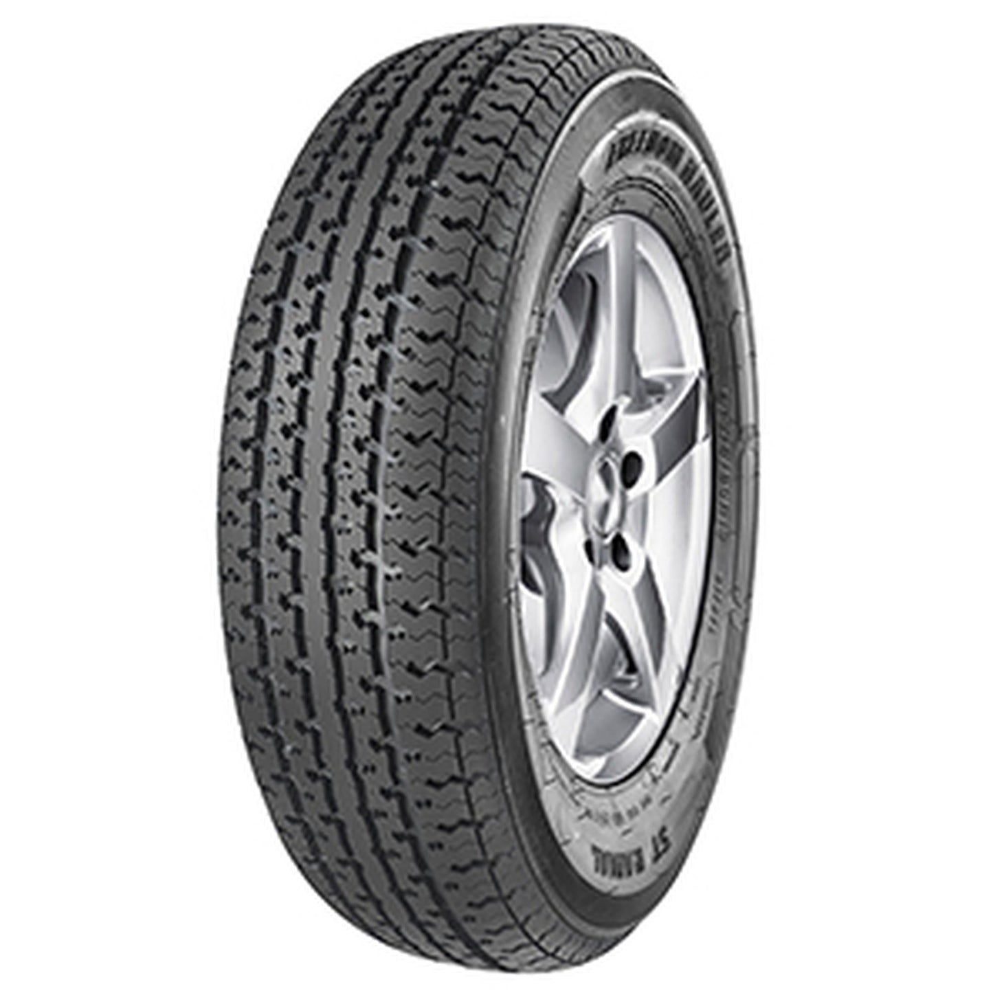 Set of 2 Freedom Hauler St Radial ST175/80R13 97/93L D Tires