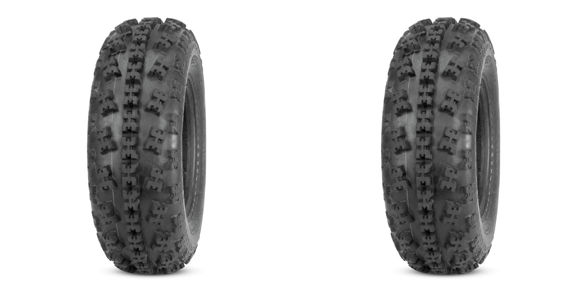 Set of 2 QUADBOSS QBT734 Front Tires 21x7-10 4-ply