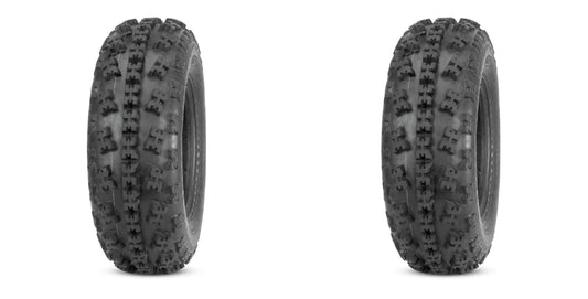 Set of 2 QUADBOSS QBT734 Front Tires 21x7-10 4-ply