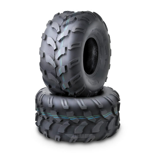 Set of 2 WANDA ATV Tires 20X9.5-8 20X9.5X8 4PR