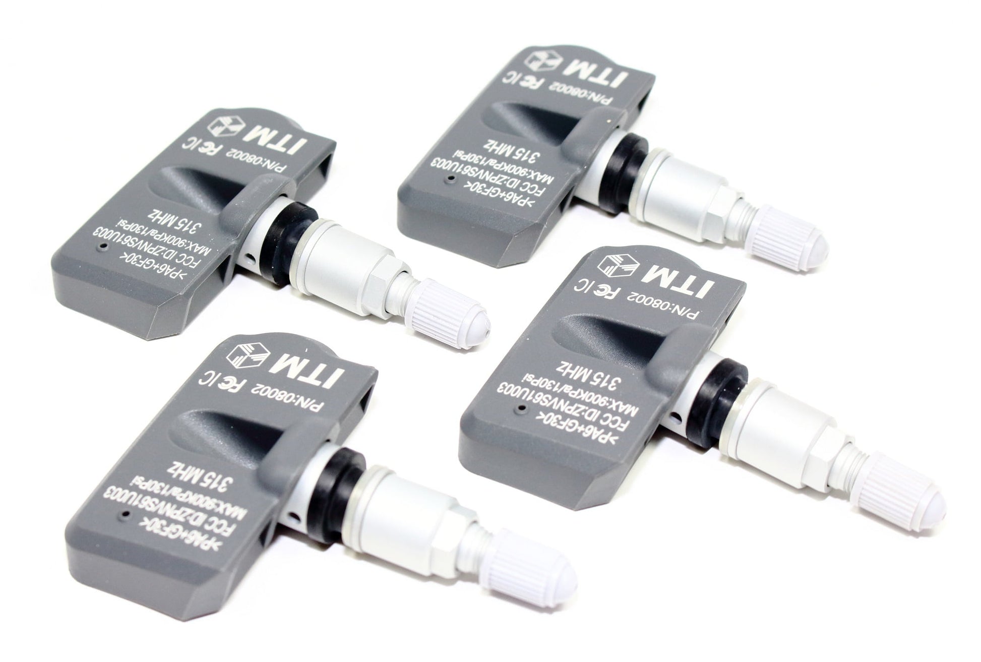 Set of 4 ITM 315mhz TPMS Tire Pressure Sensors 2005 2006 2007 2008 2009 2010 2011 2012 Nissan Pathfinder Schrader OEM Replacement