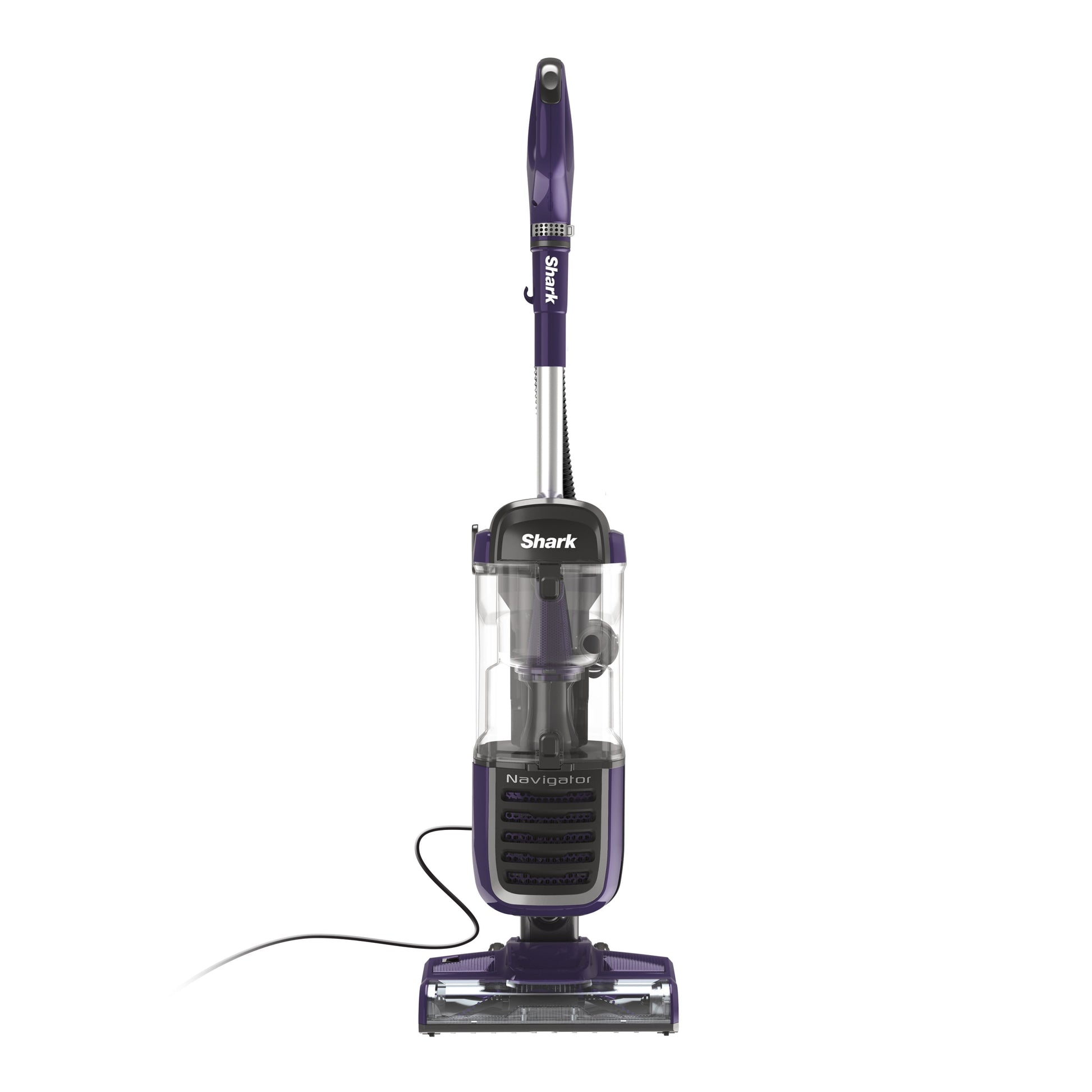 Shark Upright Vacuum, Navigator Swivel Pro, Bagless, Powerful Suction, Advanced Maneuverability, Complete Seal with HEPA Filter, Hard Floor and Carpet, Upholstery and Crevice Tool, NV150, Purple
