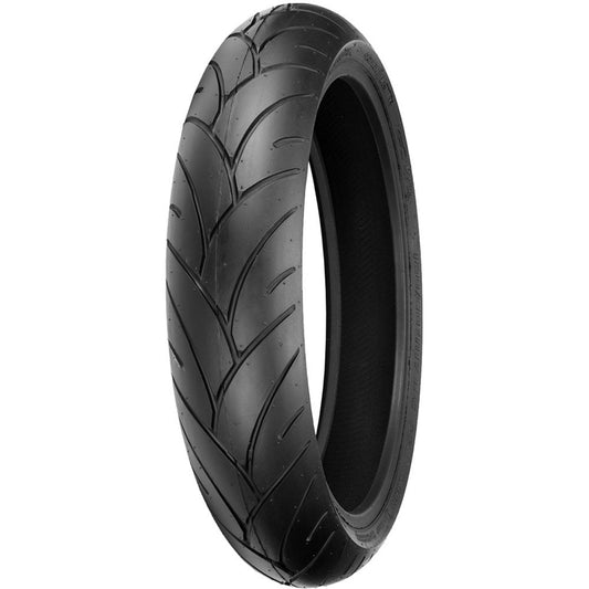 Shinko 005 Advance Front Motorcycle Tire 120/70ZR-17 (58W) For BMW R1200S 2006-2008
