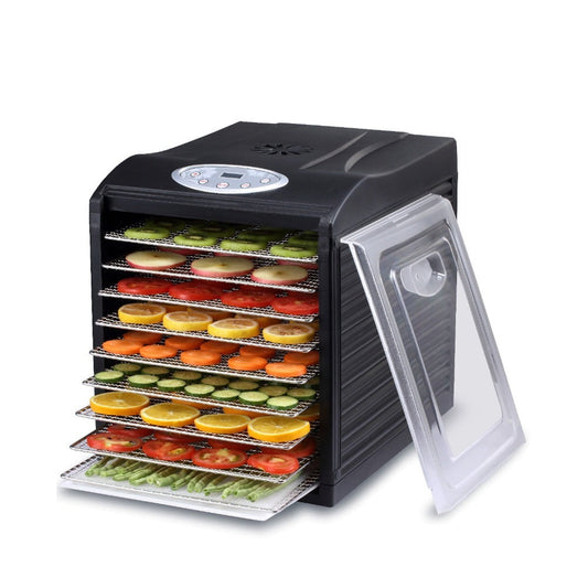 "Silent" 9 Tray Dehydrator Digital w/9 Stainless Steel Trays