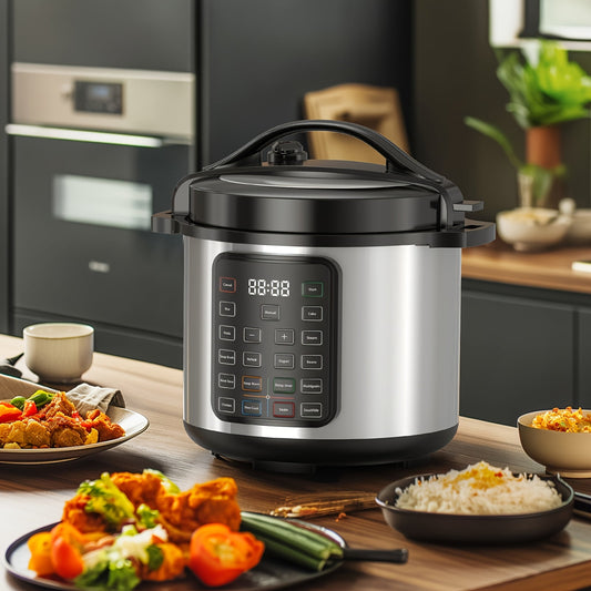 Smart 10+1 Electric Pressure Cooker W/Pro-Grade Speed - One-Touch Meal Magic, From  Apartment Dinners To Family Feasts - For Healthier Home Cooking & Time-Saving Culinary Joy
