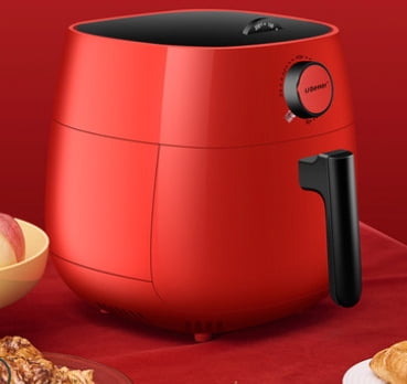 Smart Air Fryer 5.5L with Auto Shut-Off, 1500W Digital Airfryer with App Control, 12 Presets, Nonstick Basket, 40 °   C-220 °   C for Healthy Frying, Baking, Roasting (Black)