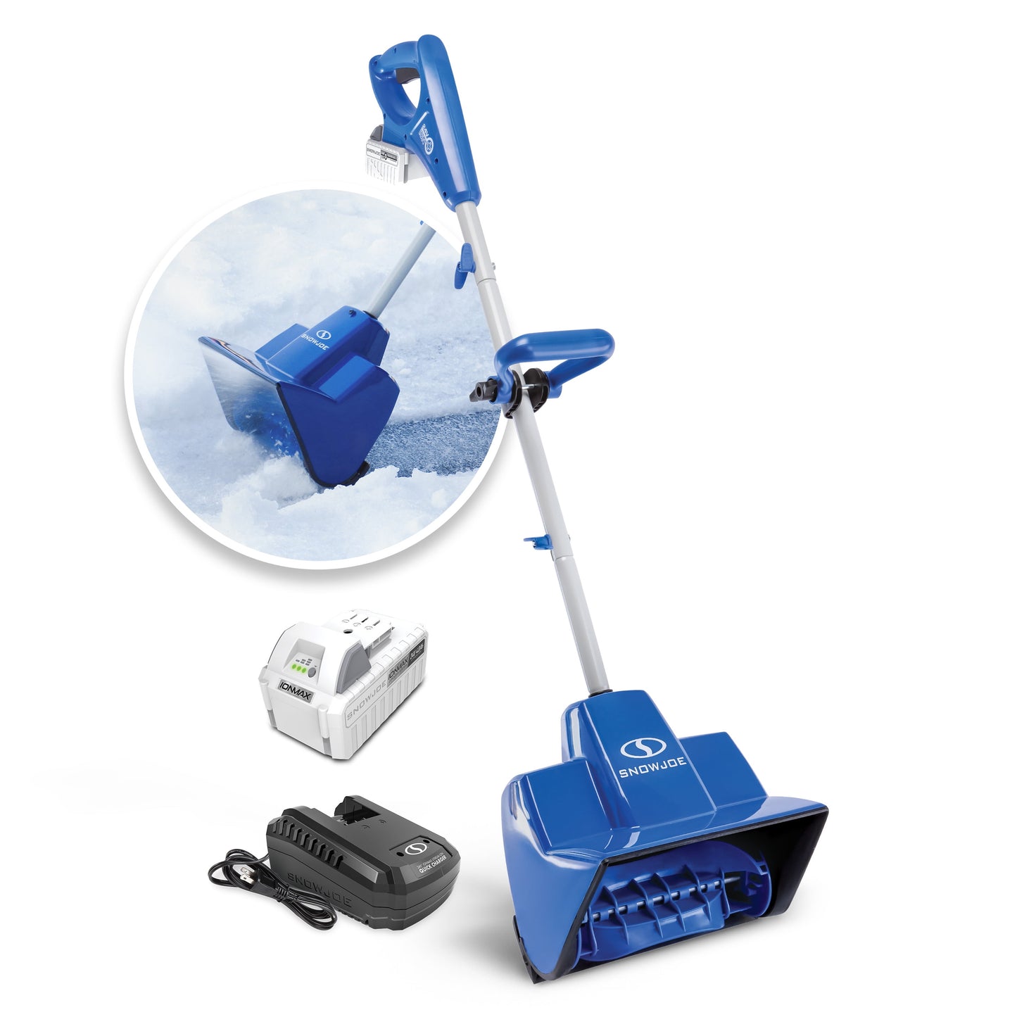 Snow Joe 24V 11-inch Cordless Snow Shovel, 4.0-Ah Battery & Charger
