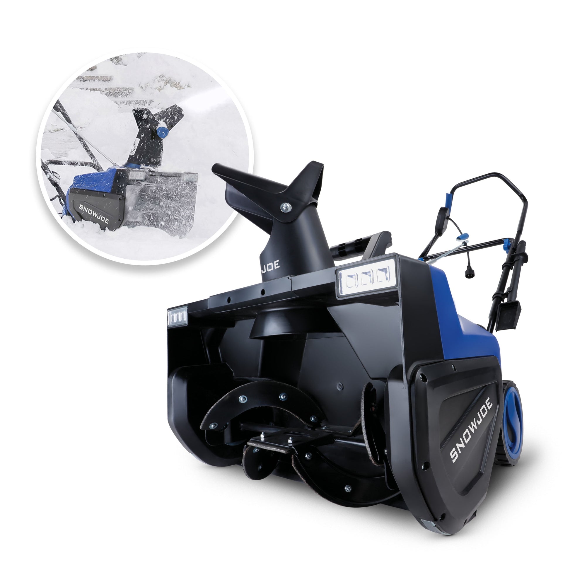 Snow Joe Electric Single-Stage Walk-Behind Snow Blower, 22-inch, 15-Amp