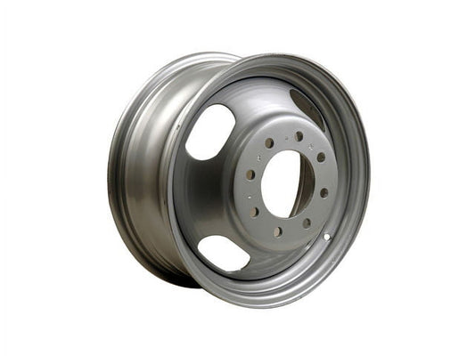 Steel Wheel - 16 x 6.5 Inch - 4 Slot - Dull Silver - Compatible with 2006 - 2019 GMC Savana 3500 2007 2008 2009 2010 2011 2012 2013 2014 2015 2016 2017 2018