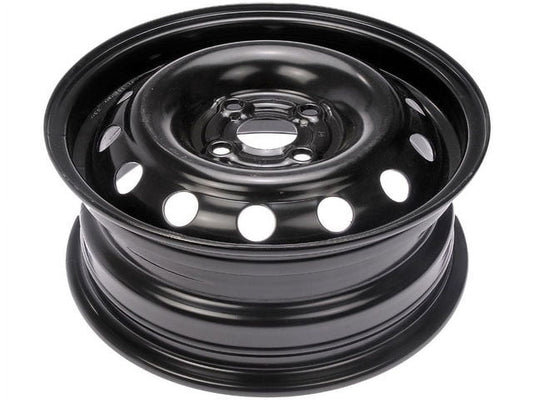 Steel Wheel - Black - 14 Inch - Compatible with 1993 - 2002 Toyota Corolla 1994 1995 1996 1997 1998 1999 2000 2001