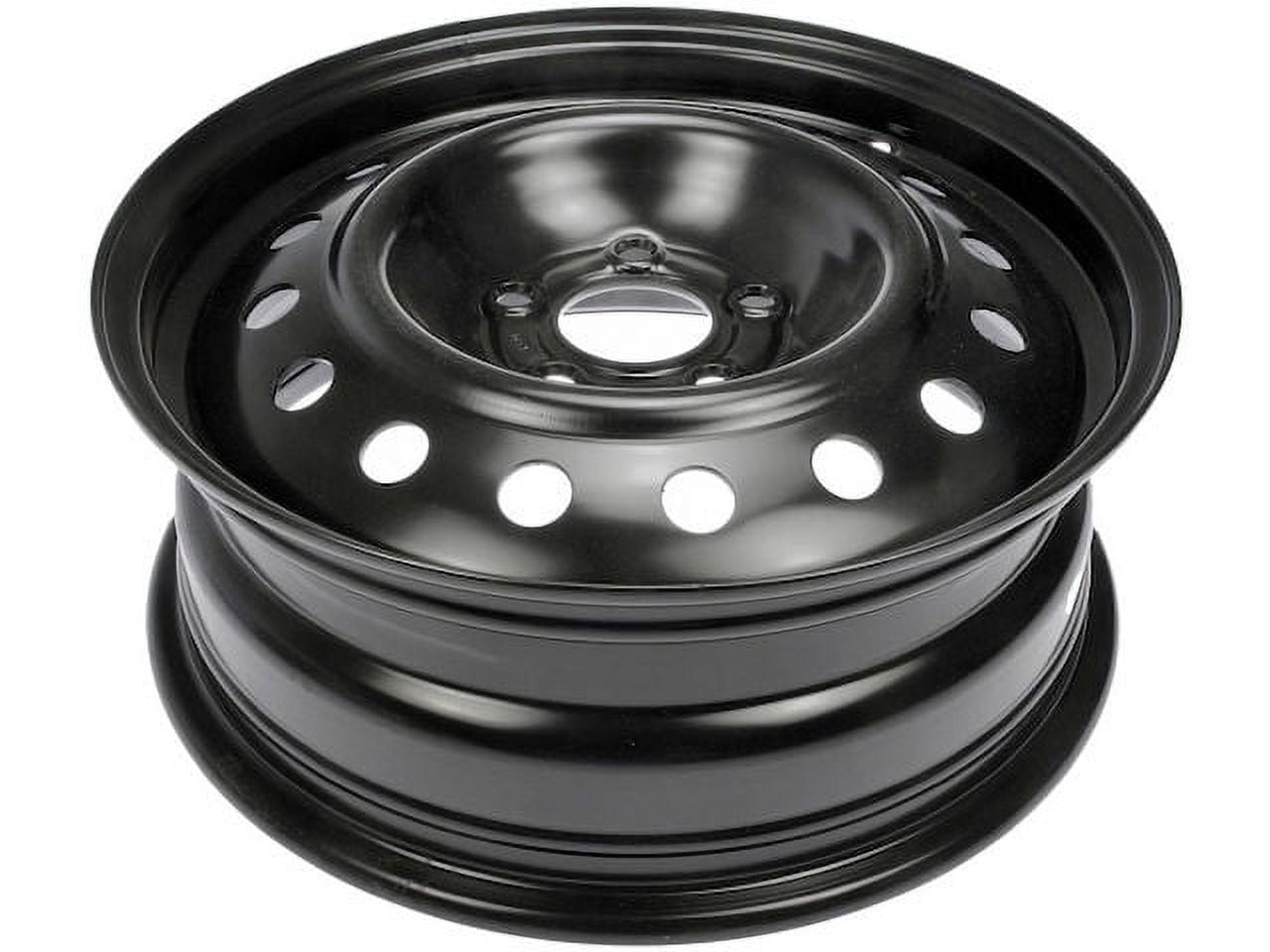 Steel Wheel - Black - 16 Inch - Compatible with 2000 - 2007 Ford Taurus 2001 2002 2003 2004 2005 2006