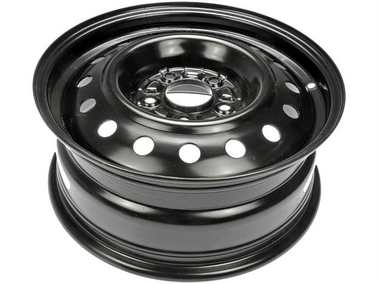 Steel Wheel - Black - 16 Inch - Compatible with 2006 - 2009 Hyundai Sonata 2007 2008
