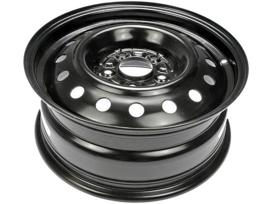 Steel Wheel - Black - 16 Inch - Compatible with 2006 - 2009 Hyundai Sonata 2007 2008