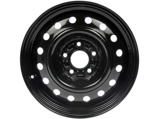 Steel Wheel - Black - 16 Inch - Compatible with 2010 - 2014 Hyundai Sonata 2011 2012 2013