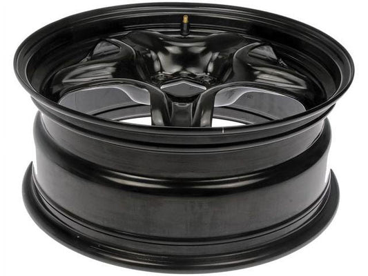 Steel Wheel - Black - 17 Inch - Compatible with 2008 - 2012 Chevy Malibu 2009 2010 2011