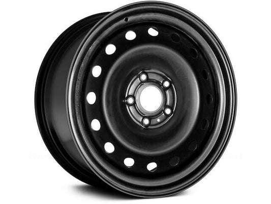 Steel Wheel - Black - 20 x 8 Inch - 16-Hole - 5-Lug - Compatible with 2002 - 2007 Dodge Ram 1500 2003 2004 2005 2006