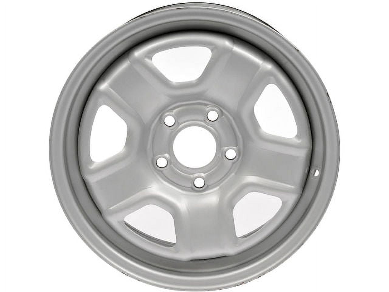 Steel Wheel - Silver - 16 Inch - Compatible with 2007 - 2017 Jeep Patriot 2008 2009 2010 2011 2012 2013 2014 2015 2016