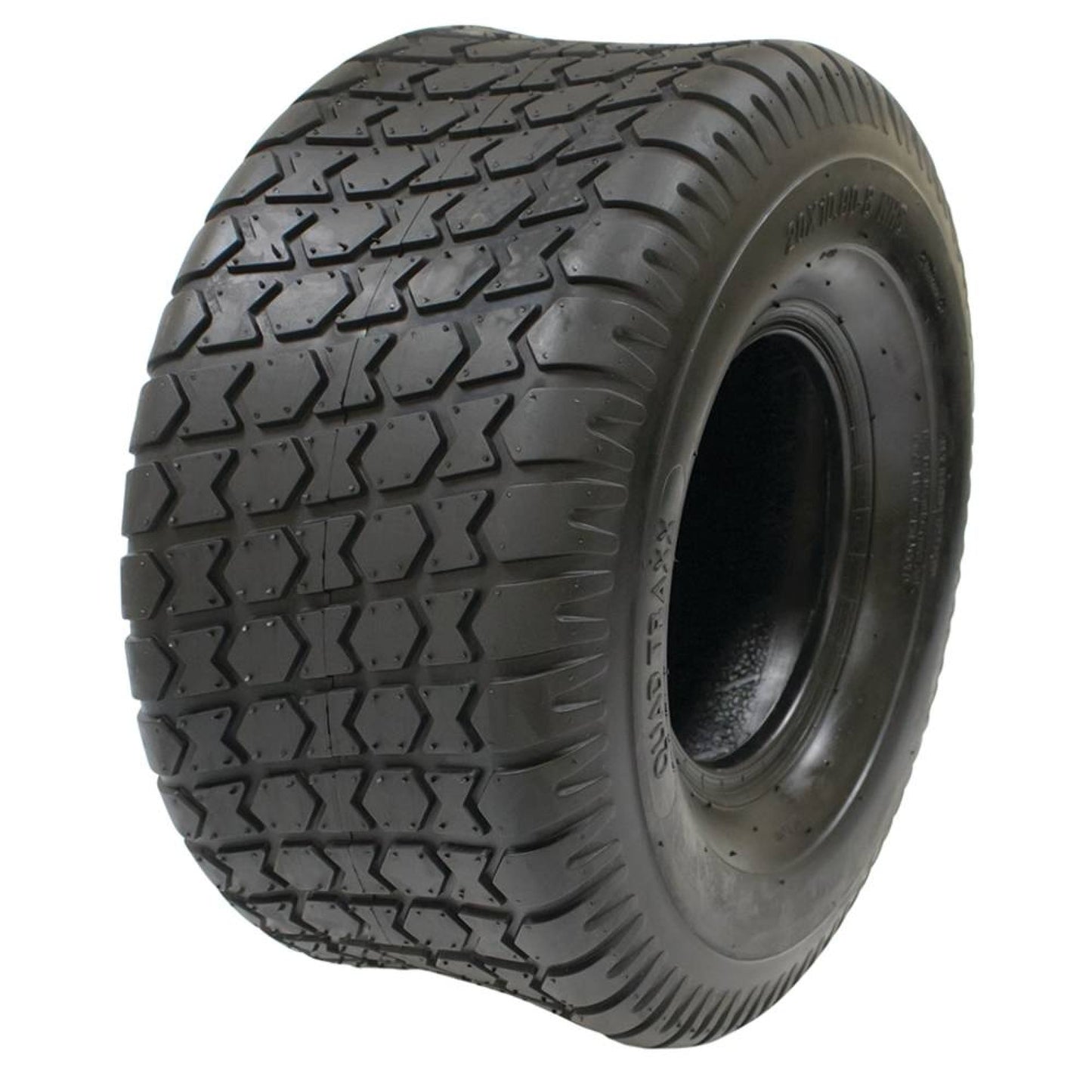 Stens Tire 160-820 1190 Max Load Capacity, 22 Max PSI, 8" Rim Size, 20x10.00-8 Tire Size
