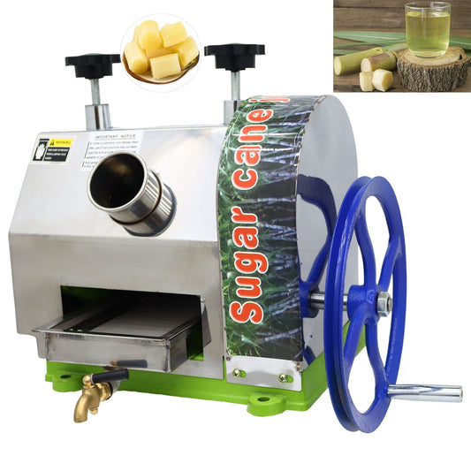 Sugarcane Ginger Press Juicer Machine Hand-Cranked Metal Commercial Home