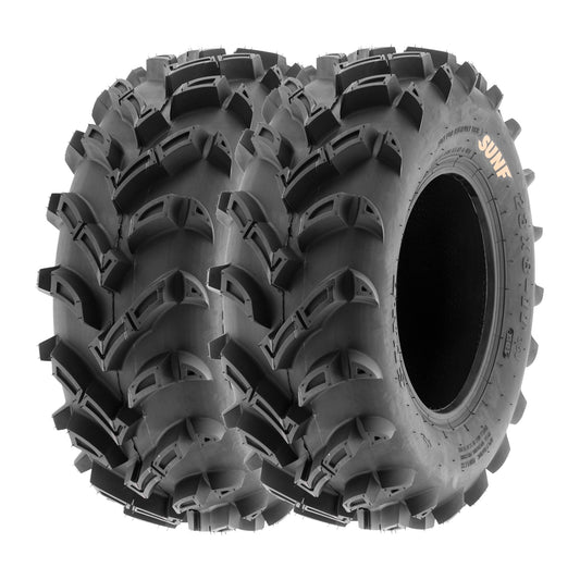 SunF All Terrain ATV UTV Mud Quad Tires 23x8-11 23x8x11 6 PR A024 (Pair of 2)