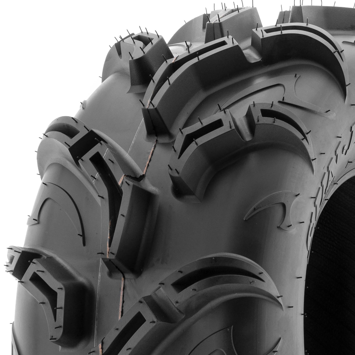 SunF All Terrain ATV UTV Mud Quad Tires 25x10-12 25x10x12 6 PR A048 (Single)
