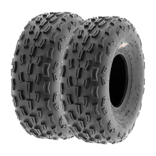 SunF All Terrain ATV UTV Quad Mini Bike Tires 20x7-8 20x7x8 4 PR A029 (Pair of 2)