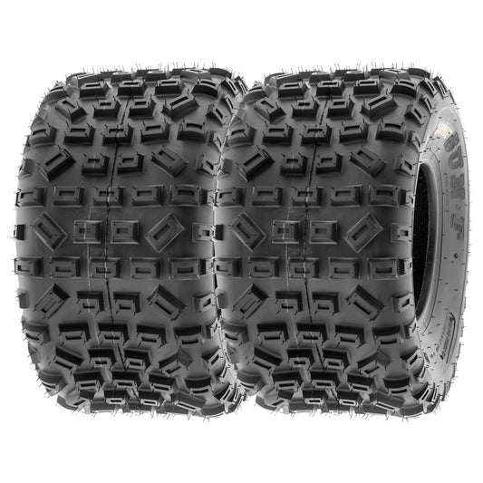 SunF All Terrain ATV UTV Quad Tires 20x11-9 20x11x9 6 PR A035 (Pair of 2)