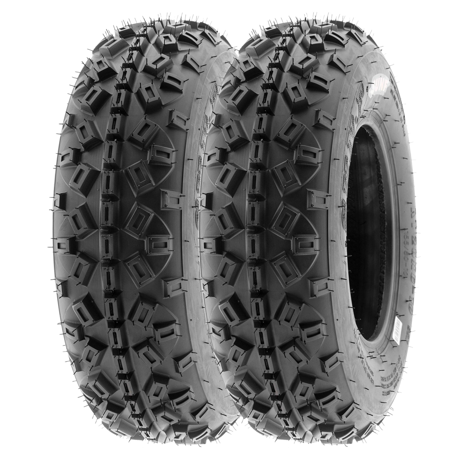 SunF All Terrain ATV UTV Quad Tires 21x6-10 21x6x10 6 PR A035 (Pair of 2)