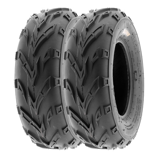 SunF All Terrain ATV UTV Quad Tires 21x7-10 21x7x10 6 PR A004 (Pair of 2)