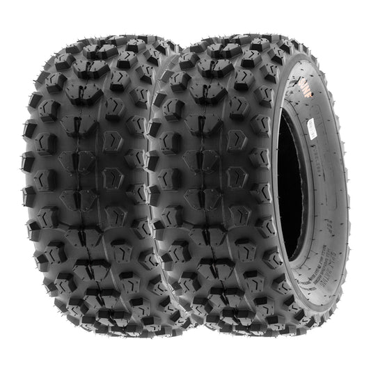 SunF All Terrain ATV UTV Quad Tires 21x7-10 21x7x10 6 PR A017 (Pair of 2)