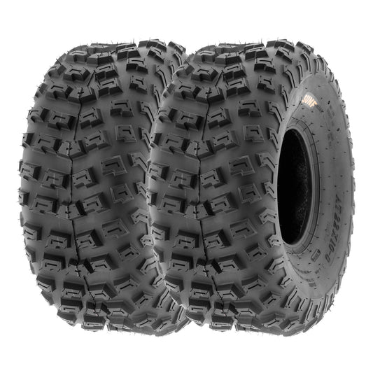 SunF All Terrain ATV UTV Quad Tires 22x10-8 22x10x8 6 PR A030 (Pair of 2)