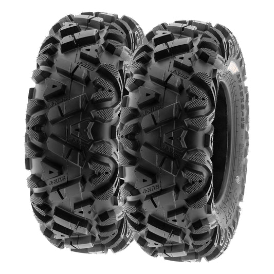 SunF All Terrain ATV UTV Quad Tires 24x8-11 24x8x11 6 PR A033 (Pair of 2)