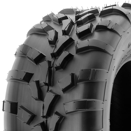 SunF All Terrain ATV UTV Quad Tires 25x11-10 25x11x10 6 PR A010 (Single)