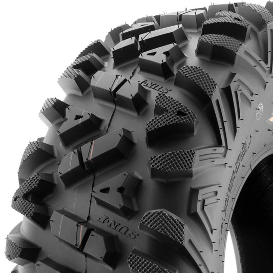 SunF All Terrain ATV UTV Quad Tires 28x9-12 28x9x12 6 PR A033 (Single)