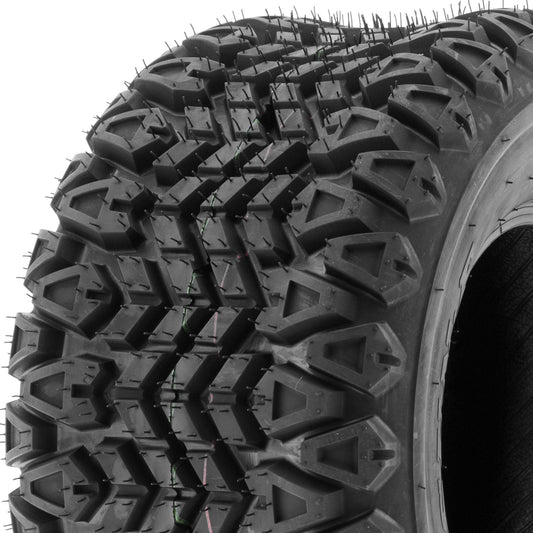 SunF Golf-Cart Lawn Mower Turf Tires 25x10-12 25x10x12 4 PR G003 (Single)