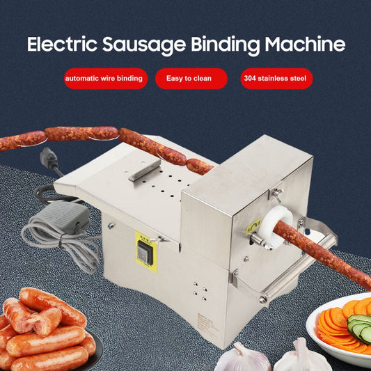 TABODD Sausage Knotting Machine Automatic Electric Sausage Twist Tying Machine 200W