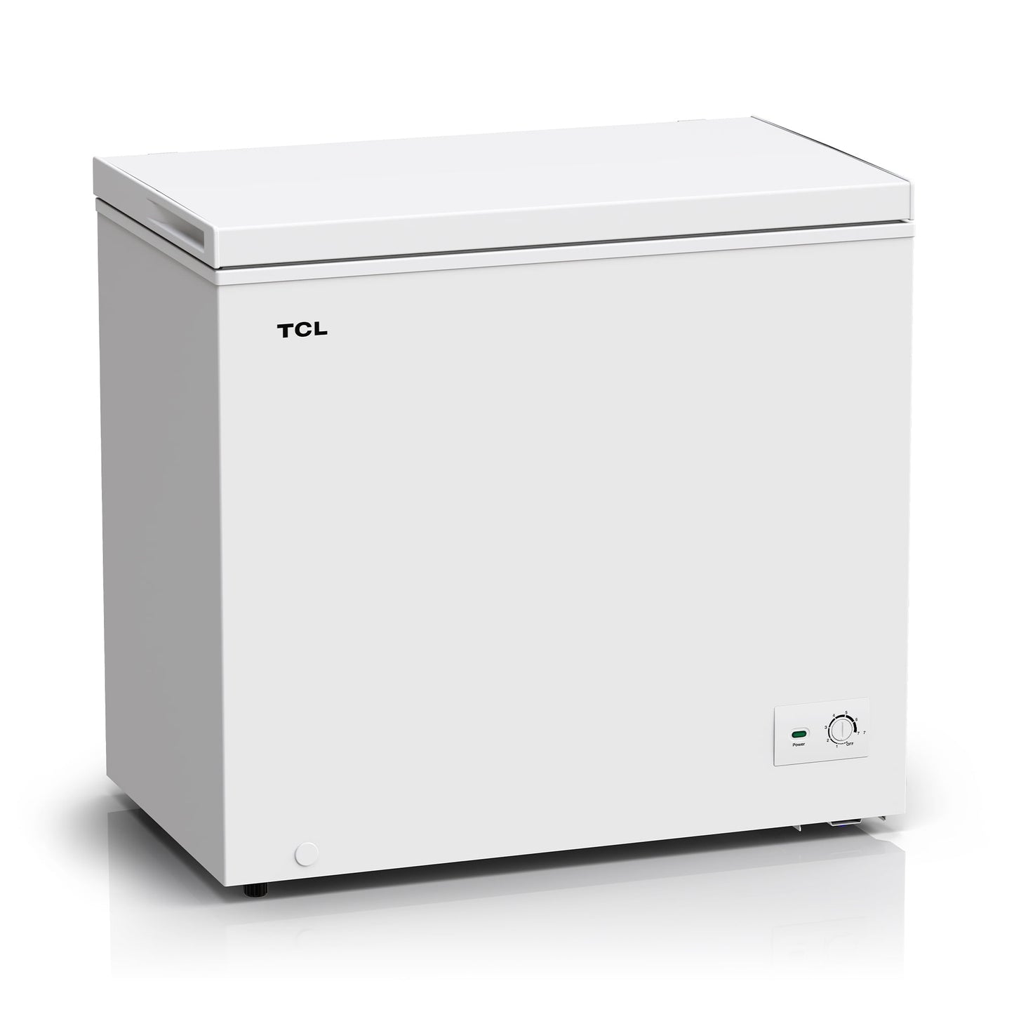 TCL 7.0 Cu. Ft. Chest Freezer, White, Garage Ready, CF073W