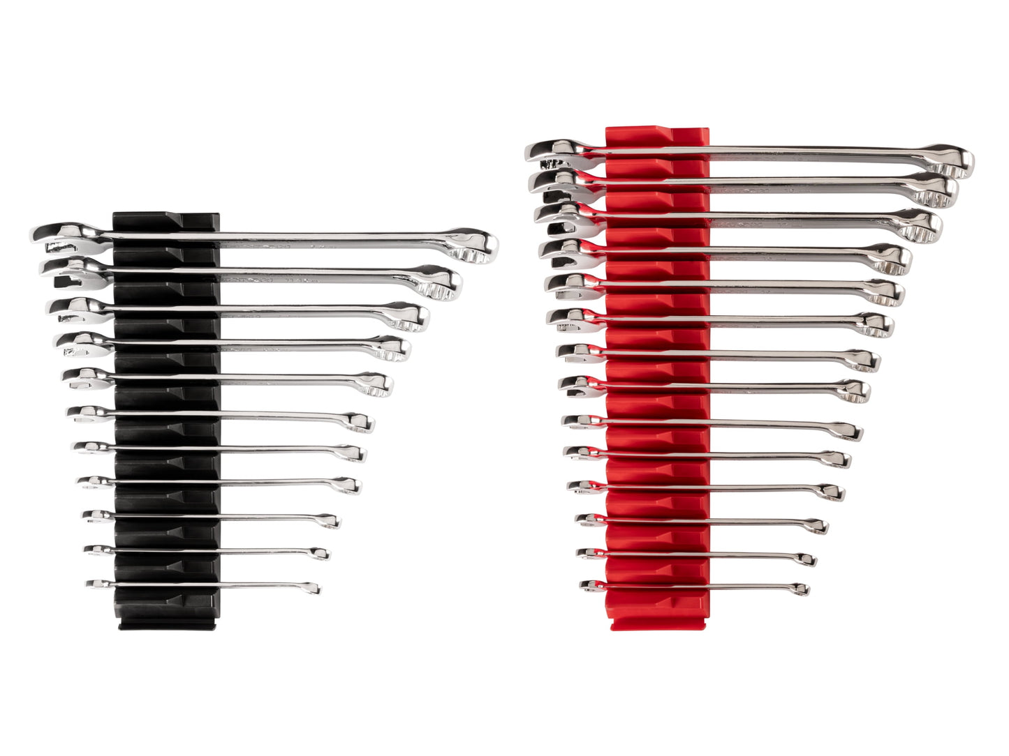 TEKTON Combination Wrench Set with Modular Wrench Organizer, 25-Piece (1/4 - 3/4 in., 6 - 19 mm) | WCB95301