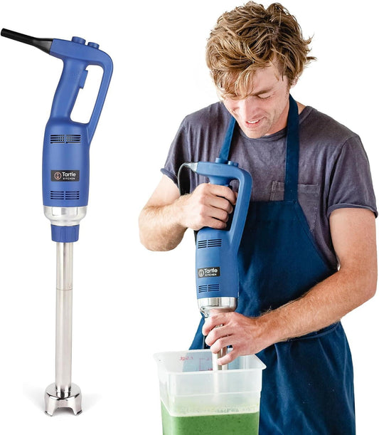 TK Commercial Immersion Blender, 500 Watt/.5 HP Variable Speed Motor, 16,000 RPM Heavy Duty with Performance Assurance - 16"