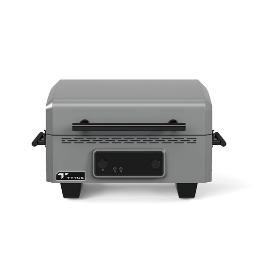TYTUS Emberwood 21" 1200W Electric Tabletop Grill and Outdoor Griddle
