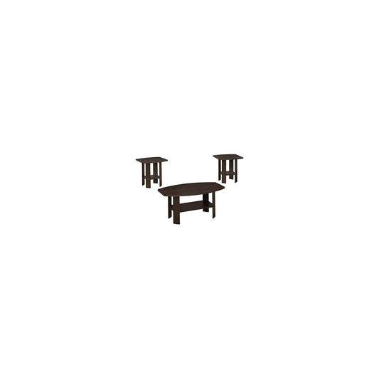 Monarch Table Set 3Pcs Set / Cappuccino
