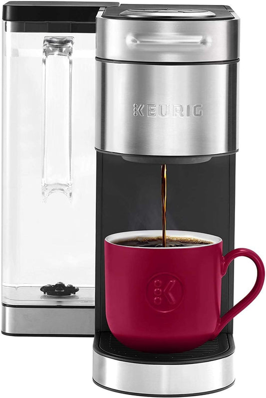 "TaliaPosy K-Supreme Plus Coffee Maker, Single Serve K-Cup Pod Coffee Brewer, With MultiStream Technology, 78 Oz Removable Reservoir, and Programmable Settings, Stainless Steel"