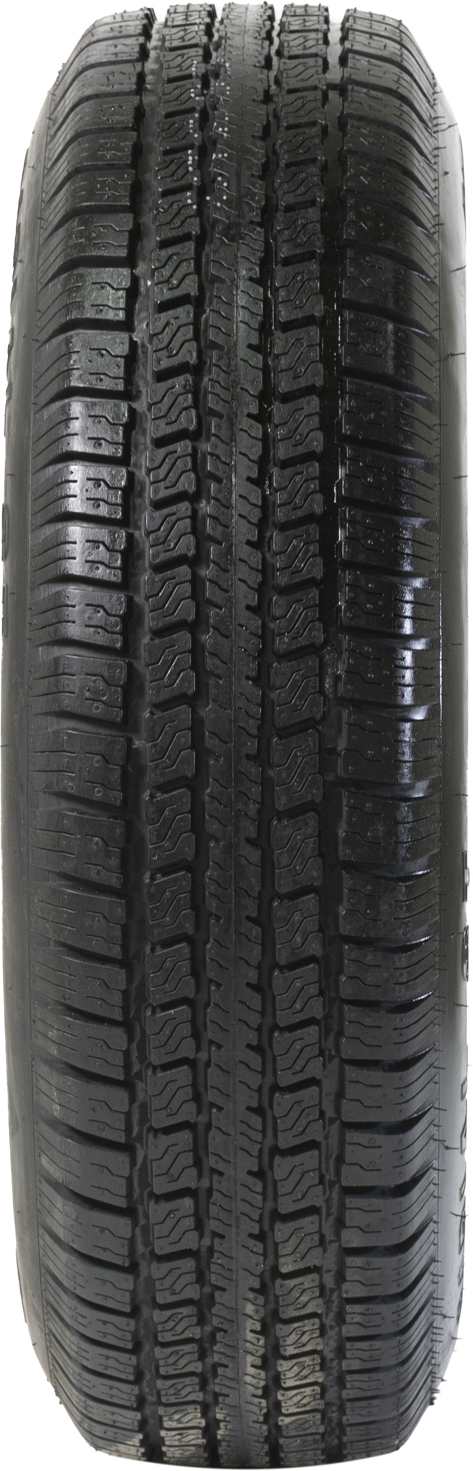 Taskmaster A15R45SMM 5 on 4.5 in. TR20515 Radial Trailer Tire with 15 in. Vesper Silver Mod Wheel