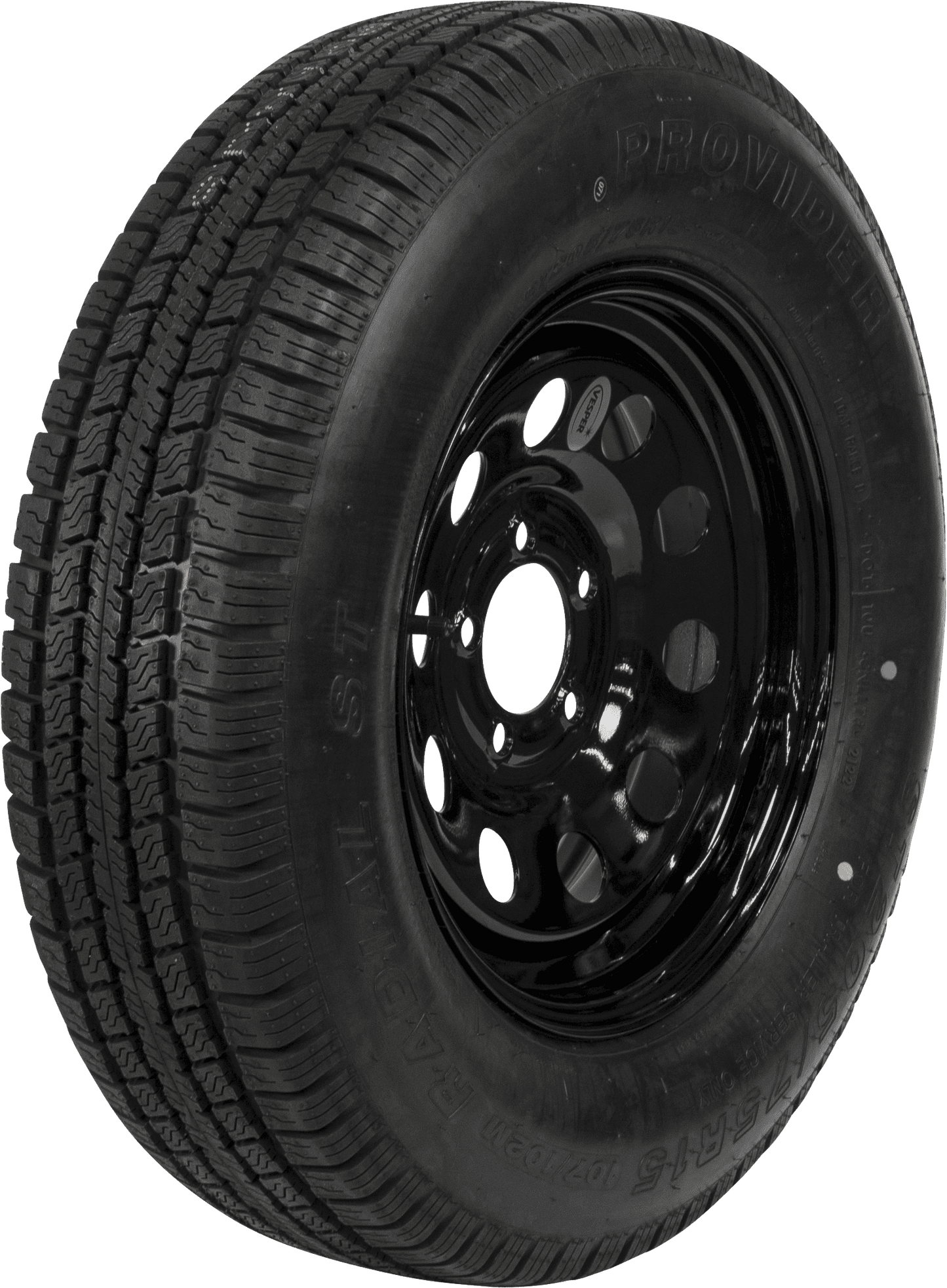 Taskmaster Provider ST205/75R15 8 Ply Load Range D Radial Trailer Tire (Tire Only)